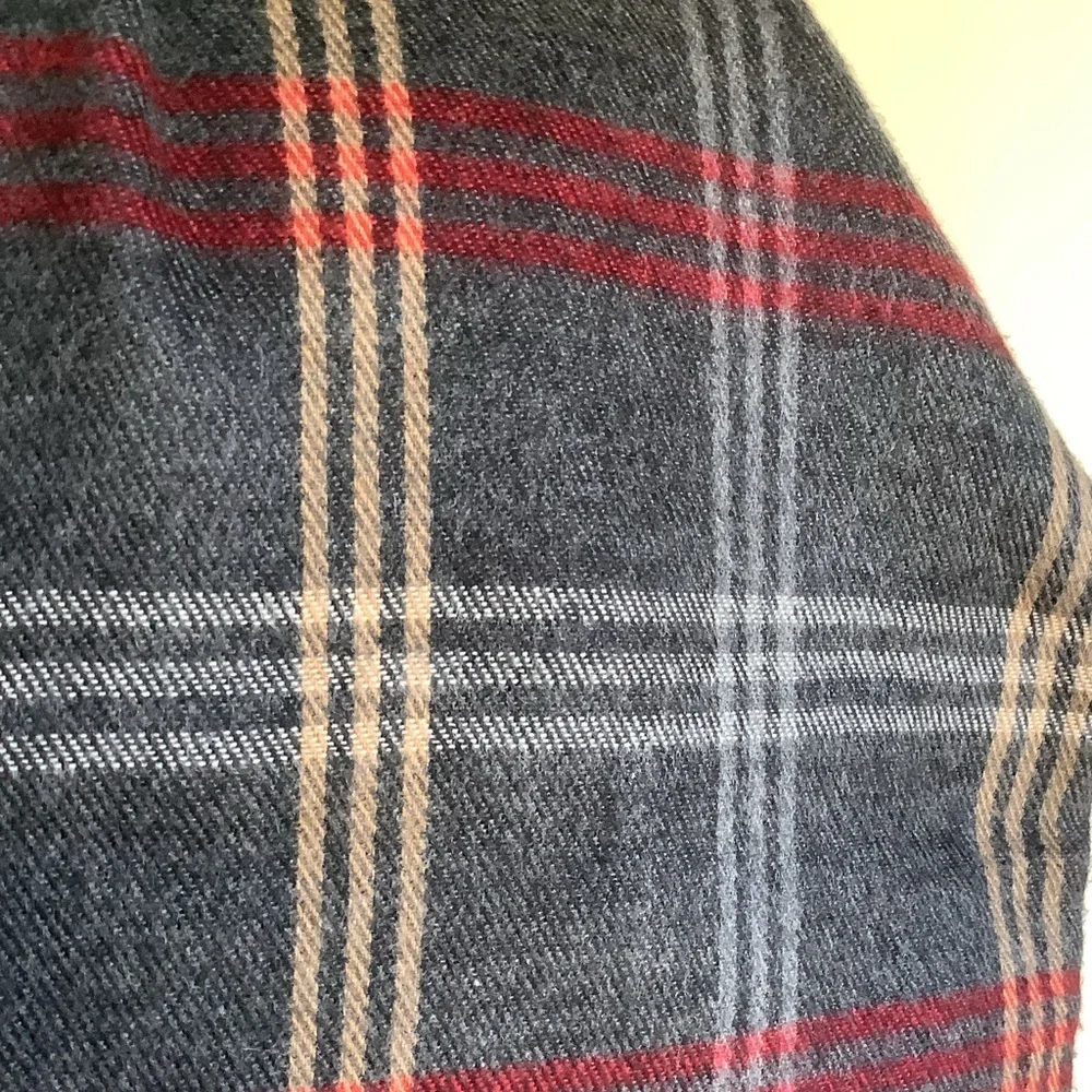 Mens Lined Winter Scarf with Secret Pocket